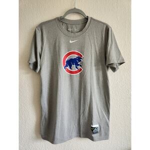 Nike Authentic Performance MLB Chicago Cubs Logo Tee S